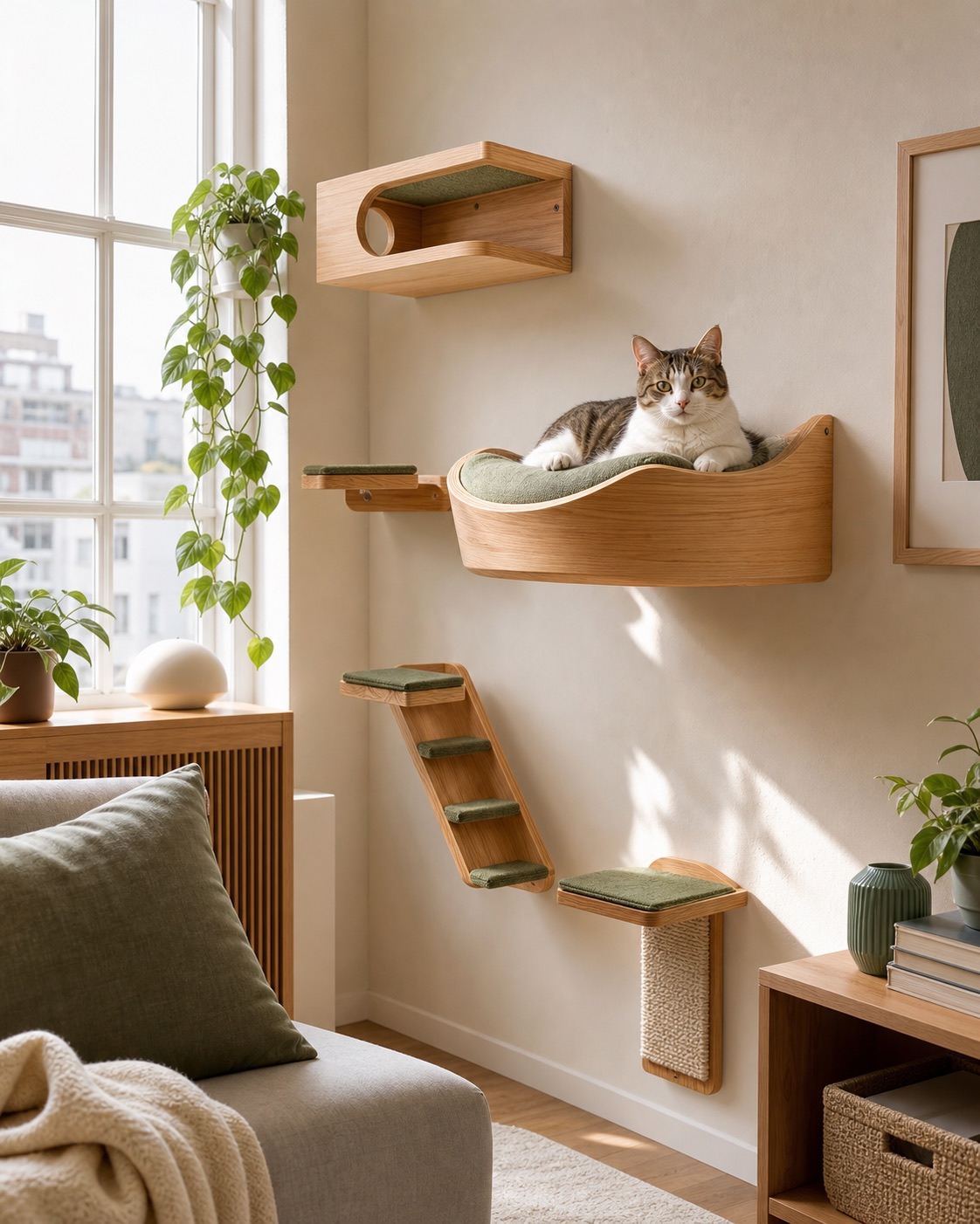Rainbow Bridge memorial gift for cats